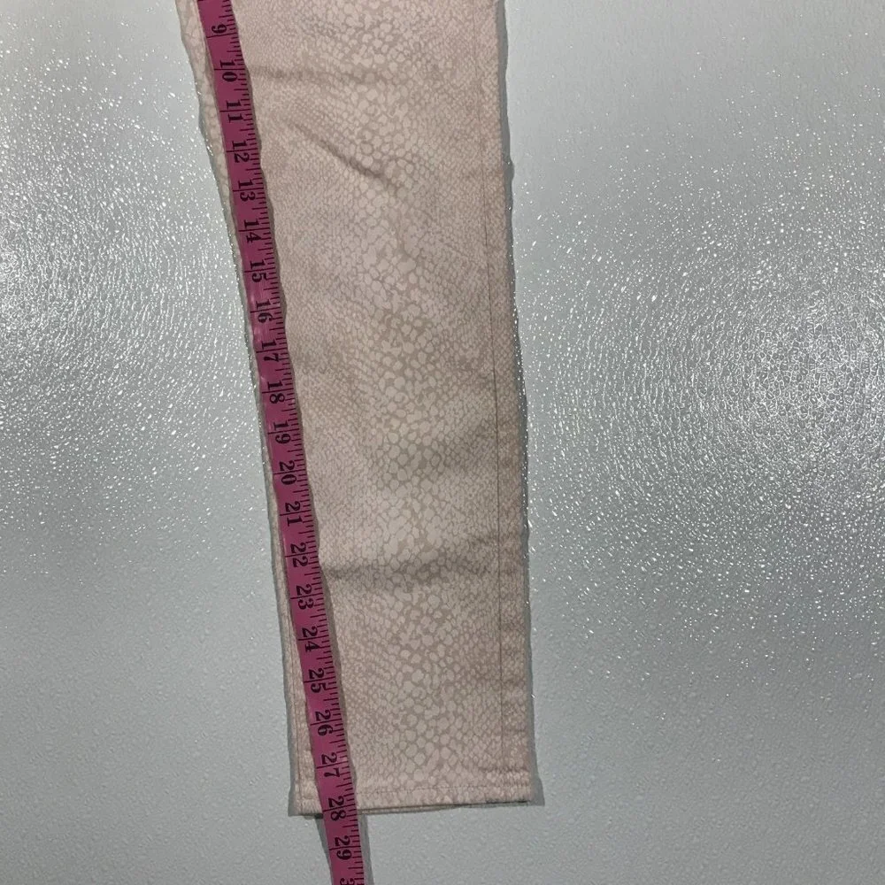 AG Adriano Goldschmied Jeans Blush Snakeskin Print - Picture 6 of 10